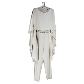Combinaison Ralph Lauren avec ceinture crème Écru