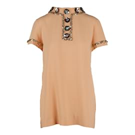 Moschino-Moschino Sequin Embellished Blouse-Multiple colors
