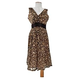Oscar de la Renta-Dresses-Multiple colors,Leopard print