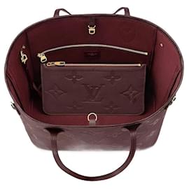 Louis Vuitton-LV Neverfull wine red new-Dark red