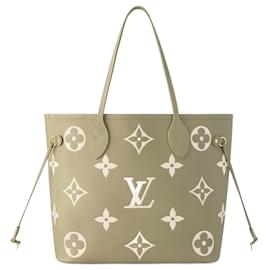 Louis Vuitton-LV Neverfull Khaki green new-Khaki