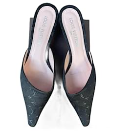 Louis Vuitton Monogram Satin Noir