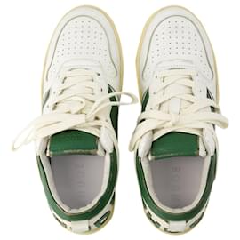 Autre Marque-Sneakers basse Rhecess - Rosso - Pelle - Bianco/verde-Bianco