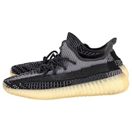 Autre Marque-ADIDAS YEEZY BOOST 350 V2 Sneakers in 'Carbon'' in Light Grey Primeknit Uk6-Black