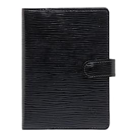 Louis Vuitton-Louis Vuitton Epi Agenda PM Leather Notebook Cover R20052 in Good condition-Black