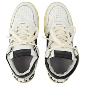 Autre Marque-Rhecess Hi Sneakers - Rhude - Leather - White/Black-White