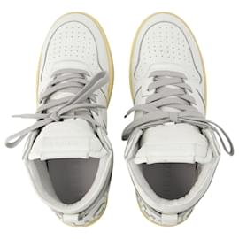 Autre Marque-Rhecess Hi Sneakers - Rhude - Leather - White-White