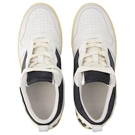 Autre Marque-Rhecess Low Sneakers - Rhude - Leder - Weiß/Schwarze Farbe-Weiß