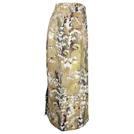 Dolce & Gabbana-Dolce & Gabbana Pencil Skirt in Floral Print Viscose-Other