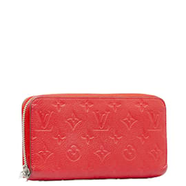 Louis Vuitton-Monograma Empreinte Zippy M61865-Roja