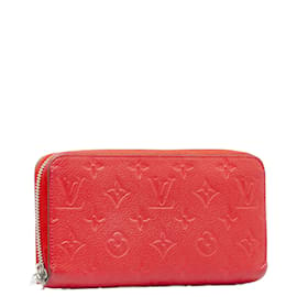 Louis Vuitton-Monogramma Empreinte Zippy M61865-Rosso