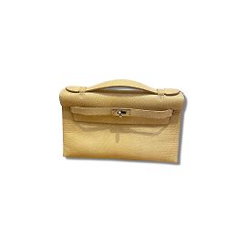Hermès HERMES Handtaschen T.  Eidechse Beige
