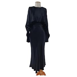 Autre Marque Schwarzes Maxikleid Schwarz