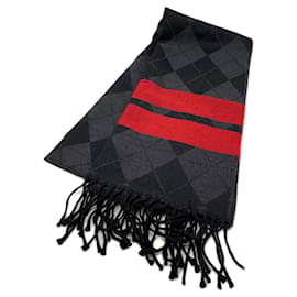 Givenchy sciarpe Nero Rosso