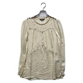 Isabel Marant-**** Camisa de manga comprida bege ISABEL MARANT-Bege