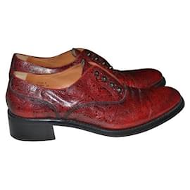 Church's stringate Nero Rosso