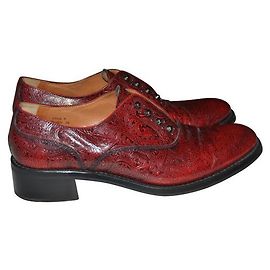 Church's Lacets Noir Rouge