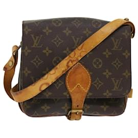 Louis Vuitton-LOUIS VUITTON Monogramm Cartouchiere MM Umhängetasche M.51253 LV Auth rd5372-Monogramm