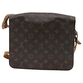 Louis Vuitton-LOUIS VUITTON Monogram Cartouchiere GM Shoulder Bag M51252 LV Auth rd5357-Monogram