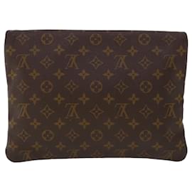 Louis Vuitton-LOUIS VUITTON Monogram Pochette Priant Borsa da lavoro M51805 LV Aut 45806-Monogramma