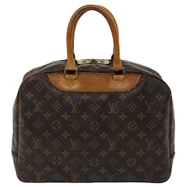 Louis Vuitton-LOUIS VUITTON Monogram Deauville Hand Bag M47270 LV Auth 46201-Monogram