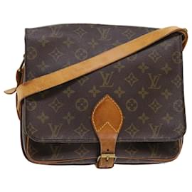 Louis Vuitton-LOUIS VUITTON Monogram Cartouchiere GM Shoulder Bag M51252 LV Auth rd5359-Monogram