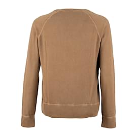 Yves Saint Laurent-Yves Saint Laurent V-neck Sweater-Brown