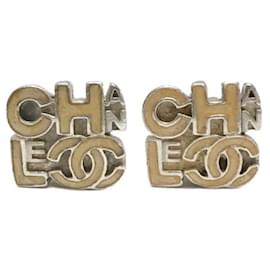 Chanel-***Pendientes con logo CHANEL-Otro
