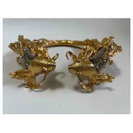 Alexander Mcqueen-Tropical Fish choker/Necklace-Golden