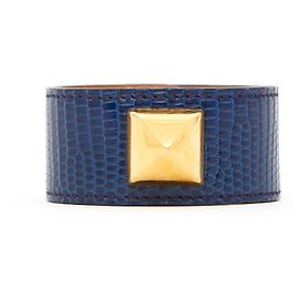 Hermès Dog Collar Medor Precious blue Dark blue
