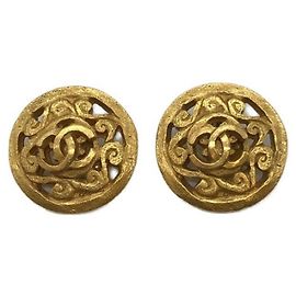 ***CHANEL  90's coco mark earrings Other