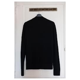 Chanel-Cardigan / Chanel Men's Vest  100% laine-Black
