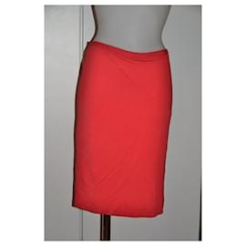 Kenzo-Falda media longitud-Roja