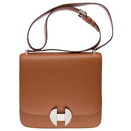 Hermès Bolsa Hermes 2002 em couro dourado - 101272 Dourado