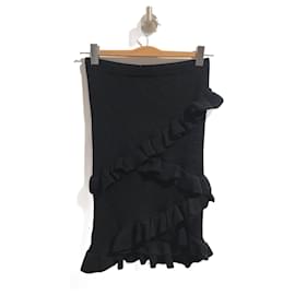 Lanvin-LANVIN  Skirts T.fr 38 WOOL-Black