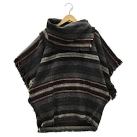 ****ISABEL MARANT ETOILE Pull rayé gris X rouge Rouge Gris