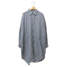 ****ISABEL MARANT ETOILE Langarm-Hemdkleid Blau