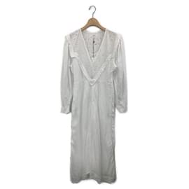 Isabel Marant Etoile-****ISABEL MARANT ETOILE Vestido blanco de manga larga-Blanco