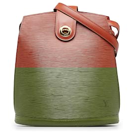 Louis Vuitton-Louis Vuitton Brown Epi Cluny-Brown