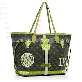 Louis Vuitton-Louis Vuitton Brown Monogram Summer Trunks Neverfull MM-Brown,Other