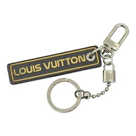 Louis Vuitton-Leather Porte Clet Tab Bag Charm MP2211-Black