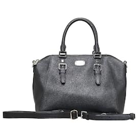 Michael Kors-Michael Kors Leather Handbag Leather Handbag in Good condition-Black