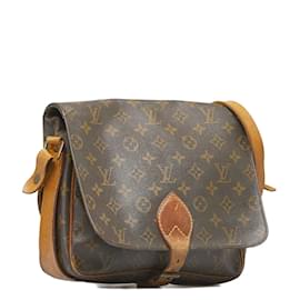 Louis Vuitton-Monogram Cartouchiere GM M51252-Brown