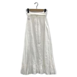 Isabel Marant Etoile-****ISABEL MARANT ETOILE Linen Wrap Skirt-White
