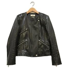 Isabel Marant Etoile-****ISABEL MARANT ETOILE Black Leather Jacket-Black