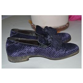 Jimmy Choo mocassini Viola scuro