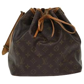Louis Vuitton-LOUIS VUITTON Monogram Petit Noe Shoulder Bag M42226 LV Auth rd5379-Monogram