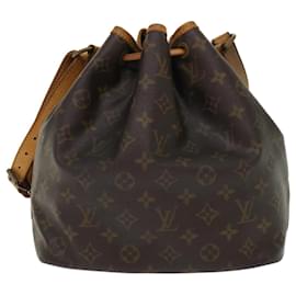 Louis Vuitton-Bolso de hombro Petit Noe con monograma de LOUIS VUITTON M42226 LV Auth rd5379-Monograma