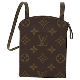 Louis Vuitton-LOUIS VUITTON Monogram Pochette secret Accessory Pouch M45484 LV Auth ep927-Monogram