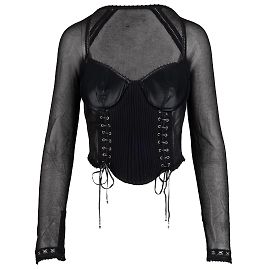 Autre Marque Collection Privée Corset Top Black